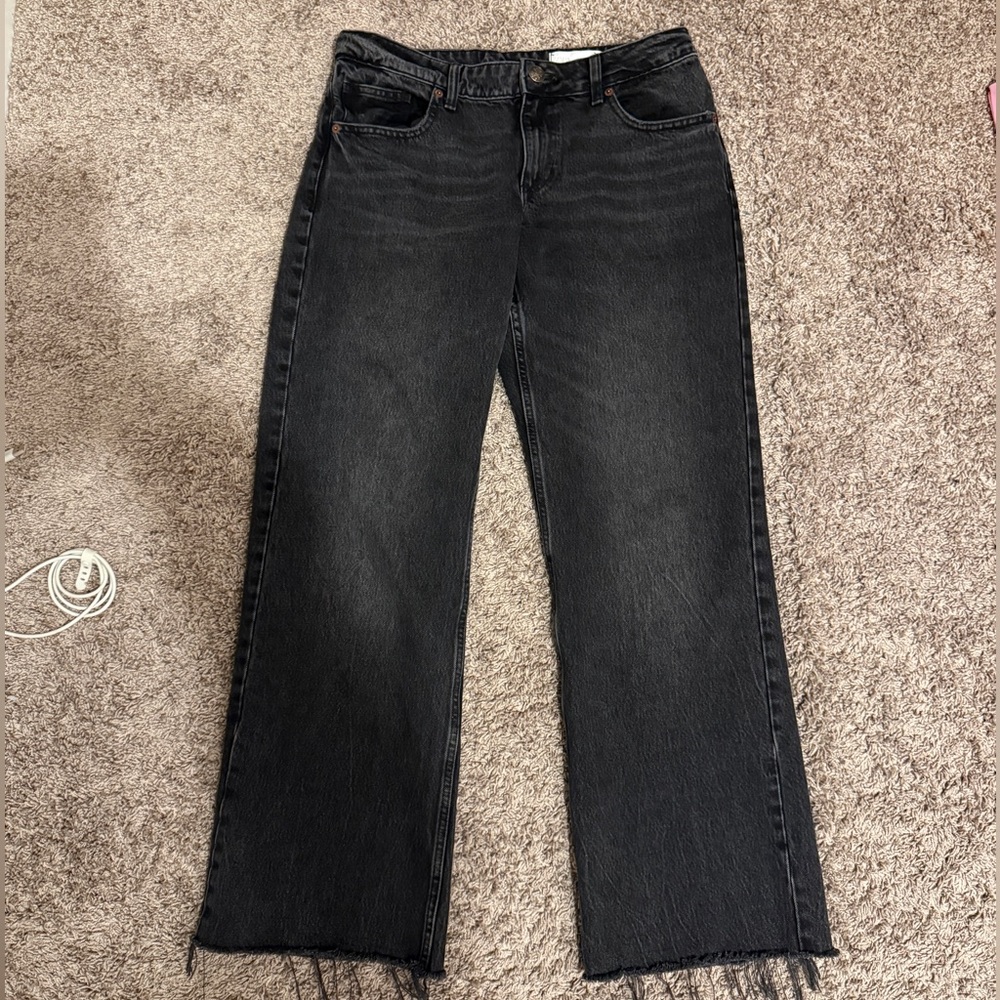 Zara Low Rise Baggy Jeans